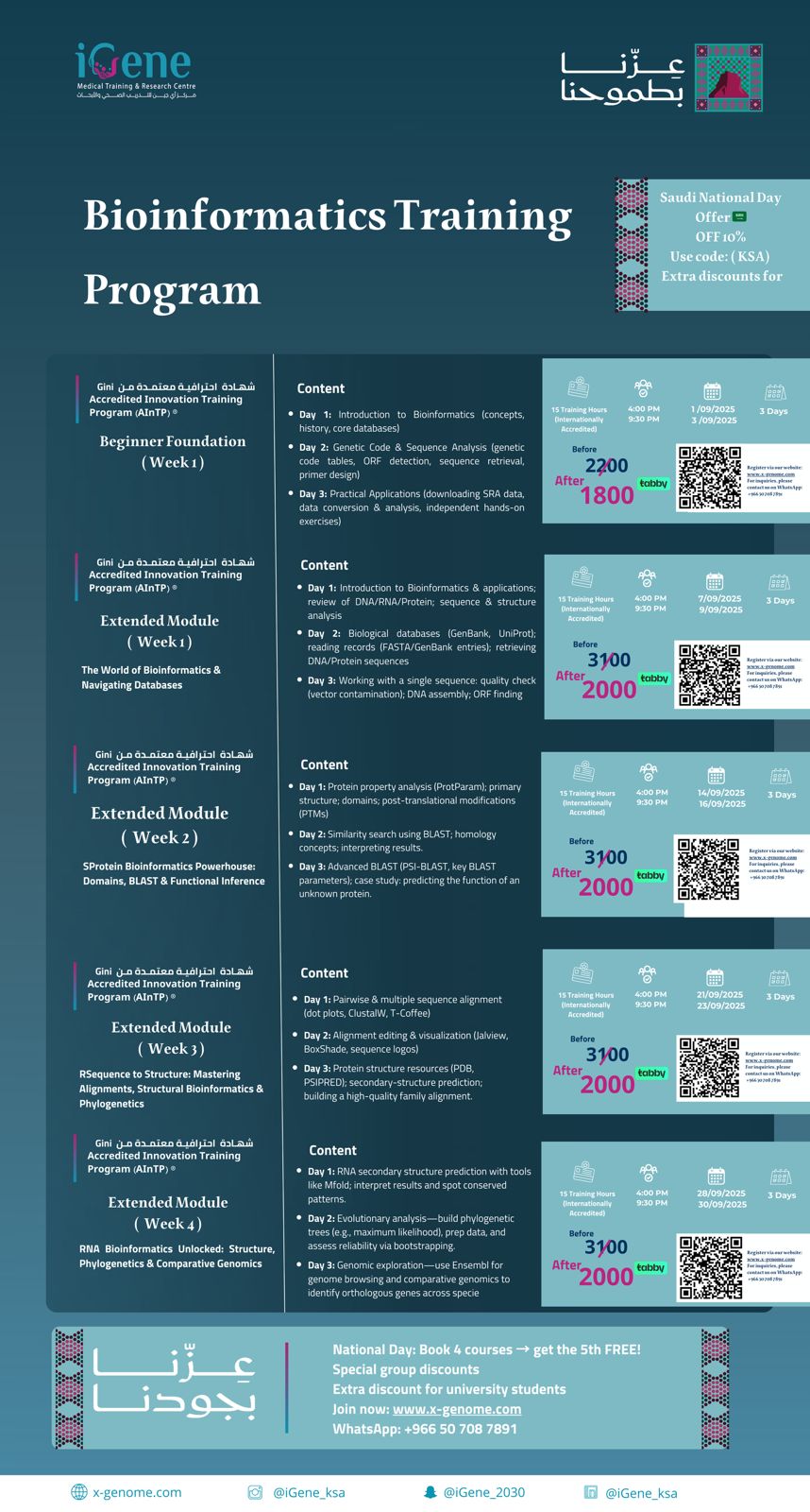 Week 3 — Extended Module - Xgenome